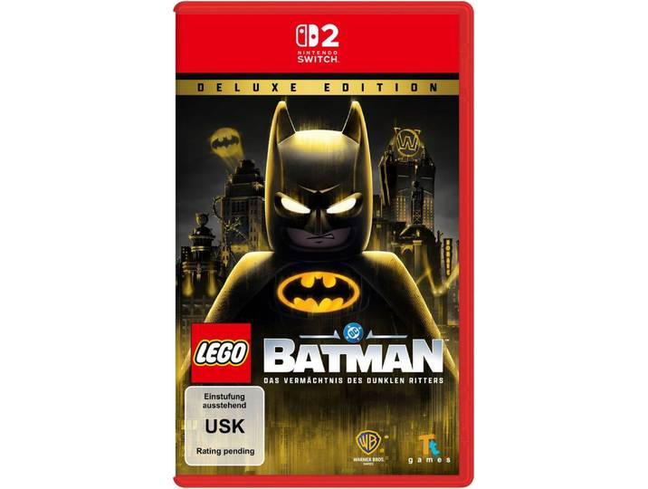 LEGO Batman: Das Vermächtnis des dunklen Ritters Deluxe Edition (Softwarekarte), Nintendo Switch 2