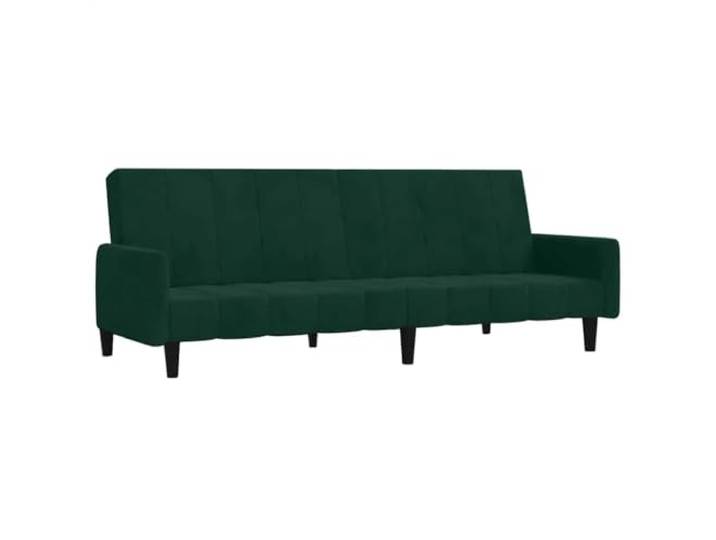 Todiikf Schlafsofa 2-Sitzer Samt Klappsofa Couch Dunkelgrün Stilvolles 2-in-1 Klappsofa aus weichem Samt mit Holzrahmen für Wohnzimmer und Gästezimmer.