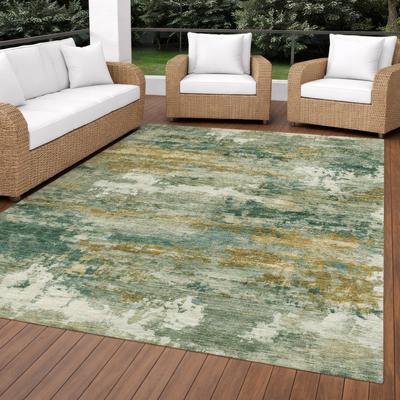 Addison Rugs Machine Washable Indoor/ Outdoor Abstract Savage Chantille Rug