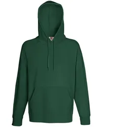 Kapuzen-Sweatshirt "F430" Lightweight - L - bottle green