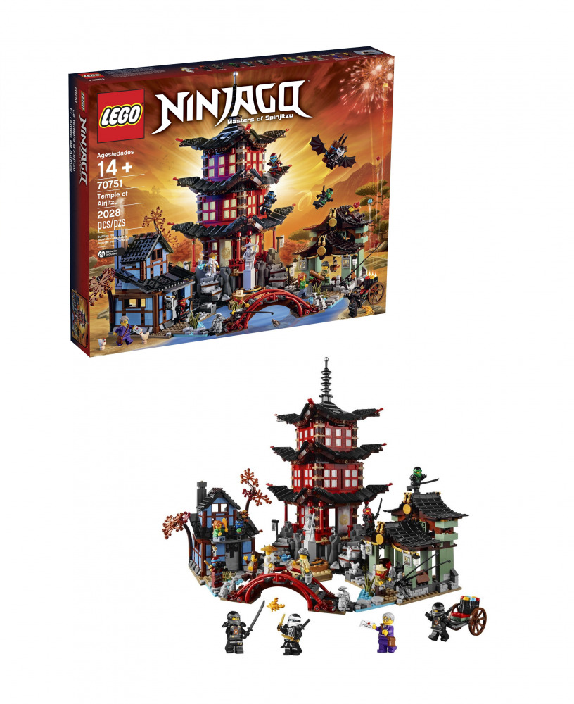 LEGO NINJAGO Temple of Airjitzu, Bausatz, 14 Jahr(e), 2028 Stück(e), 2,94 kg