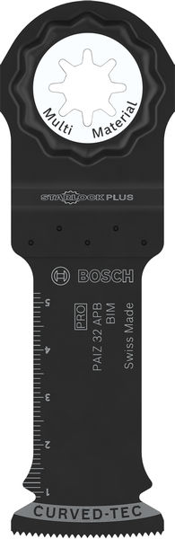 Bosch PRO PAIZ 32 APB Blatt für Multifunktionswerkzeuge, 32 x 60 mm, 1er-Paket 2608669128