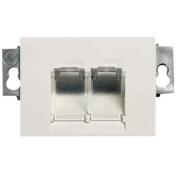 Telegärtner Modul-Aufnahme 2-fach 100022169