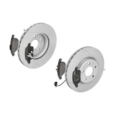 ATE Bremsensatz-Vorderachse PowerDisc / Standard ijzjsgibl6 Vorderachse belüftet 314mm 25mm für VAG