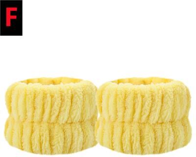 Fusion Finds Face Washing Wristbands Soft Microfiber Wristbands For Skincare, Makeup & Sports f