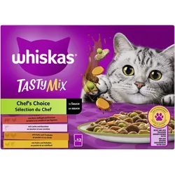 Whiskas Whiskas Multipack Tasty Mix Chef's Choice in Sauce 1x1.02 kg