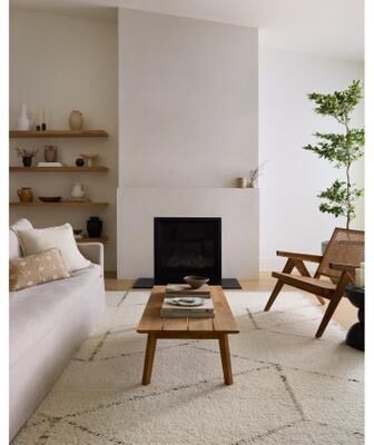 Alexander Home Grayson Hand-Woven Mid Century Modern Area Rug