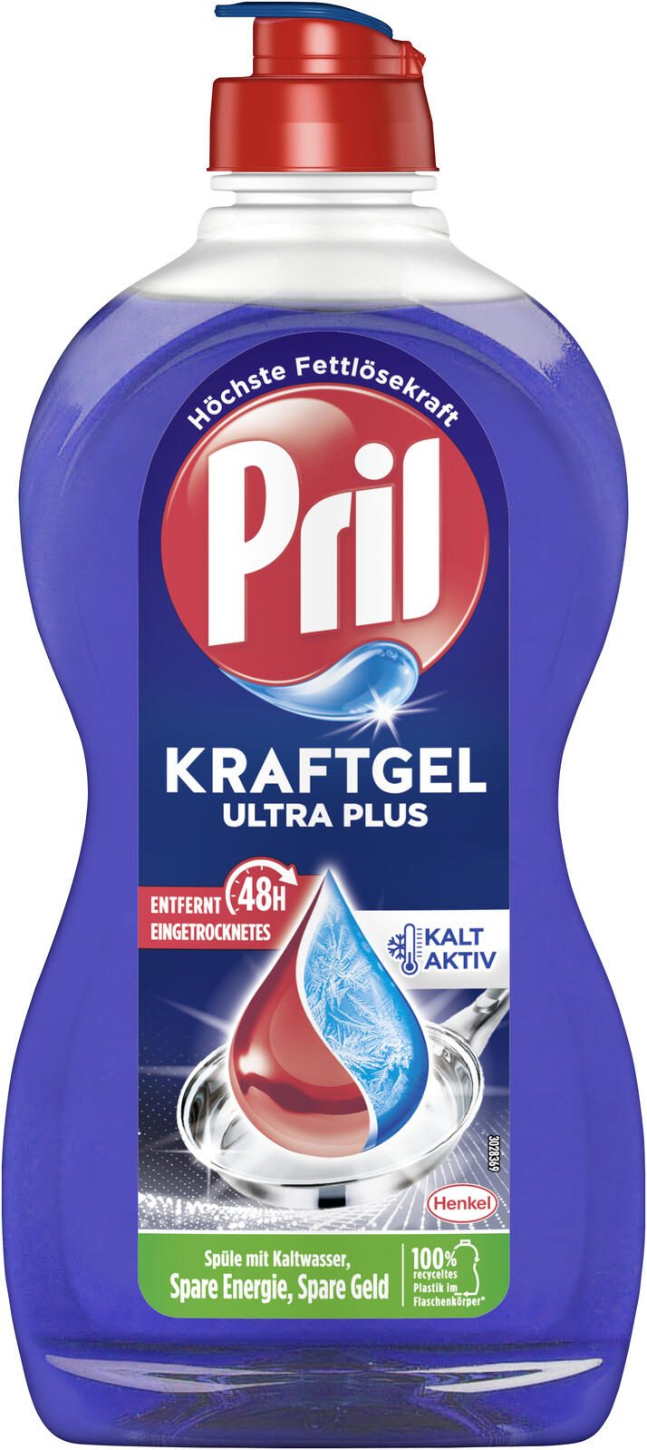 Pril KRAFTGEL ULTRA PLUS Spülmittel frisch 0,45 l P45UP