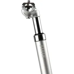 AARON Spring Federsattelstütze - 27,2, 30,9 oder 31,6 mm - Silber - 27,2 mm