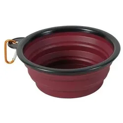 Zolux Bvk Voerbak Opvouwbaar Siliconen Rood (65 cl), Futternapf