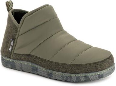 MUK LUKS Weston Slipper (Men's) Casual in Olive, Size Medium Size 9-10.5 M, Synthetic