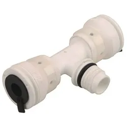 Aluverbund Steckfitting Henco Vision T-Stück Außengewinde Vorlauf Verteiler 26 x 3 - 26 x 3