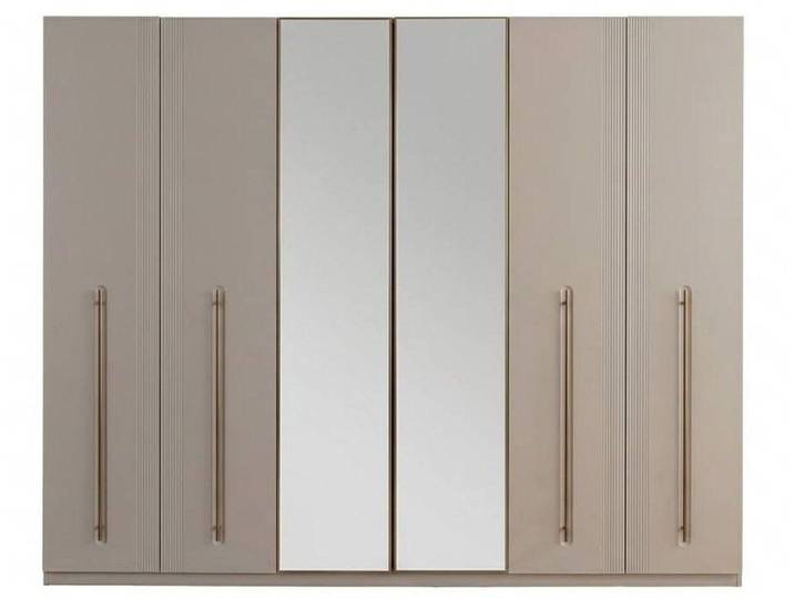 Xlmoebel Kleiderschrank Kleiderschrank Stil modern grau Schlafzimmer komfortabel geräumig