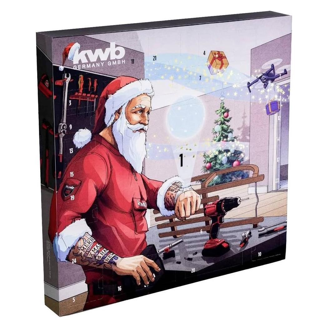 kwb Expert-Adventskalender 2022 für Heimwerker (24 Türchen) (?370142)