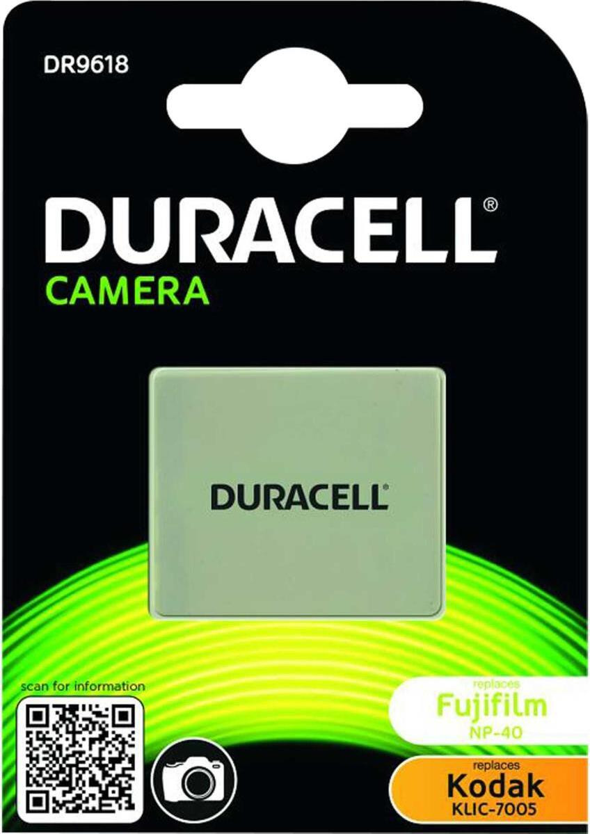 Duracell lithium-ion batterij 700mAh geschikt voor Fujifilm NP-40