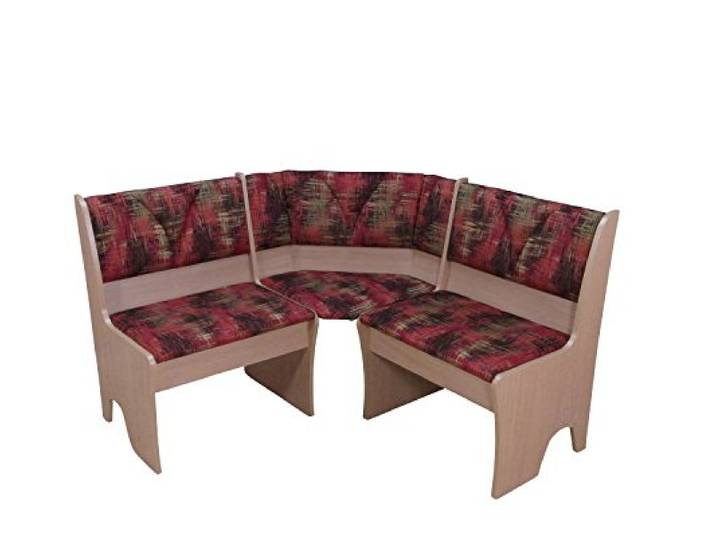 moebel direkt online Eckbank 124x124 cm Dunja