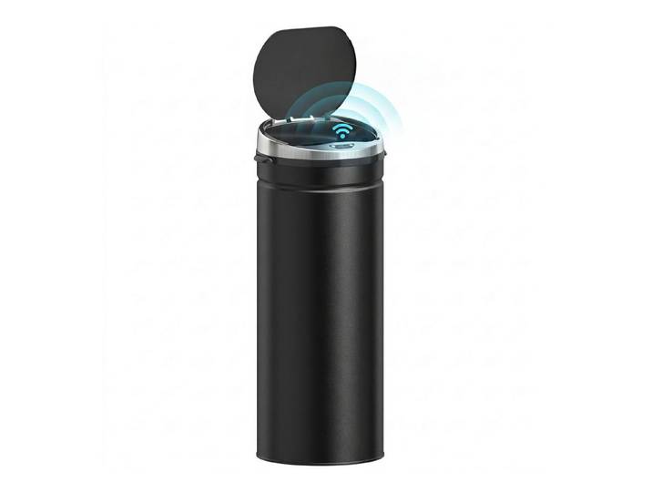 karlskopf Mülleimer 50L Sensor Mülleimer, automatischer Abfalleimer, Edelstahl, Infrarot, 15-20 cm, für Küche & Esszimmer