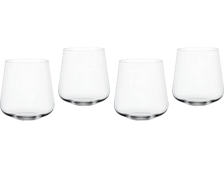 Glas EULENSPIEGEL Spiegelau Trinkglas Definition 430 ml, 4 Stück, Transparent , transparent, B:9cm H:9,5cm Ø:9cm, Kristallglas, Trinkgefässe, Glas, Aromaentfaltung, Brillianz, Kristallklar