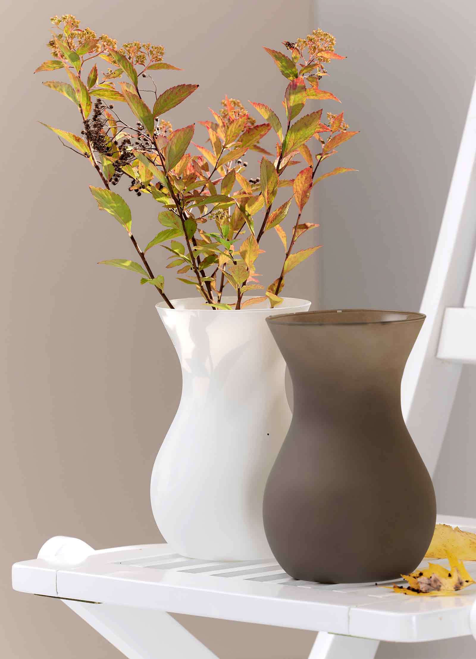 Dekovase RITZENHOFF & BREKER "Vase Annalena 18 cm", braun, Vasen, Dekovase