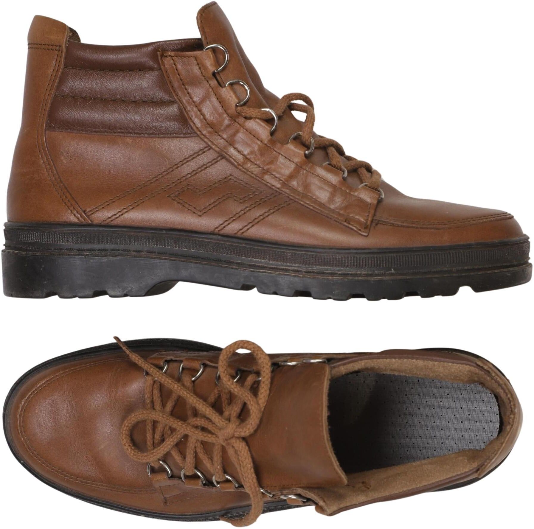 Salamander Herren Stiefel, Braun, Gr. EU 43 (UK 9), Leder - Second Hand