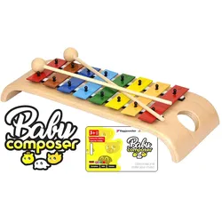 Voggenreiter Baby Composer Glockenspiel-Set (Deutsch, Englisch, Portugiesisch)
