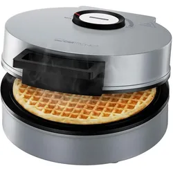 Clatronic HA 3833 silber Hörnchenautomat, Waffeleisen, Silber