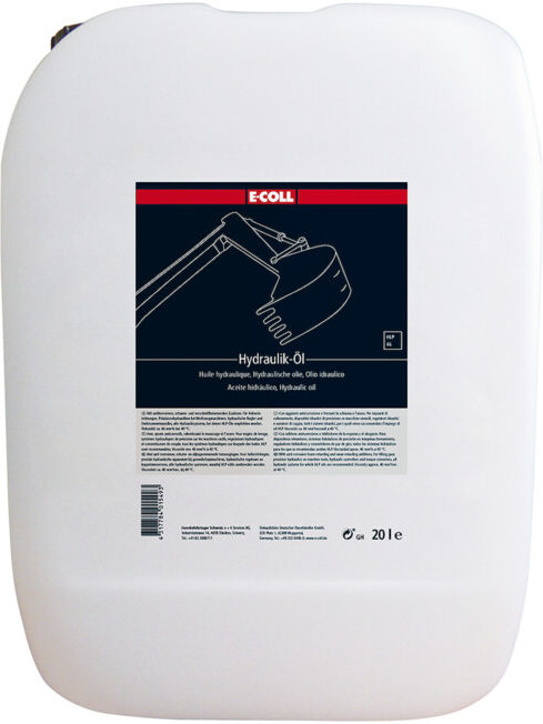 E-COLL Huile hydraulique HLP 46 bidon 20L (4317784015493)