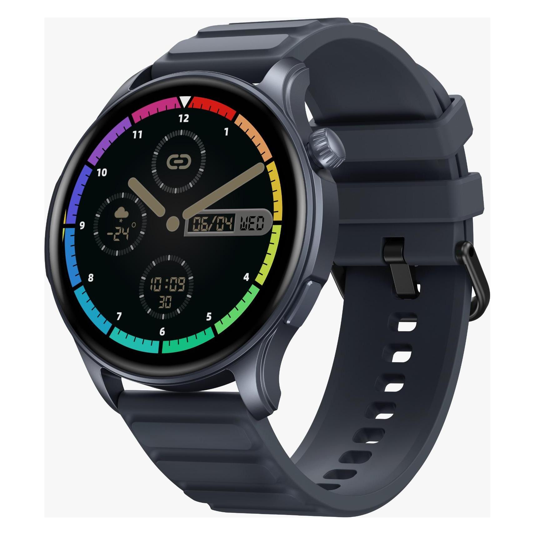 Zeblaze Btalk 3 Pro Smartwatch (Gray) (45.20 mm, ohne SIM) (Btalk 3 Pro Gray)
