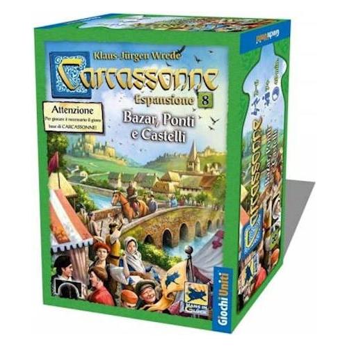 Giochi uniti Carcassonne - Expansion: Bazaars, Bridges and Castles (Deutsch, 2 - 5 Spieler) (GTAV1552)