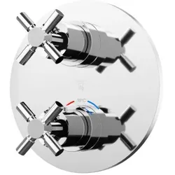 Steinberg Serie 250 Fertigmontageset 25041333 für Unterputzthermostat, chrom