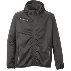Softshelljacke "Fog" Outdoor - XL - grau