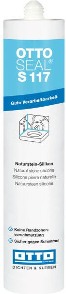 OTTOSEAL® Ottoseal S117 Le Silicone Pierre Naturelle 310ml Transparent