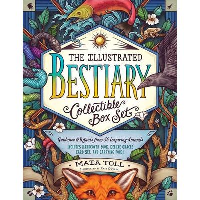 The Illustrated Bestiary Collectible Box Set, Gebundene Ausgabe von Maia Toll, Workman Publishing, 978-1-63586-336-9