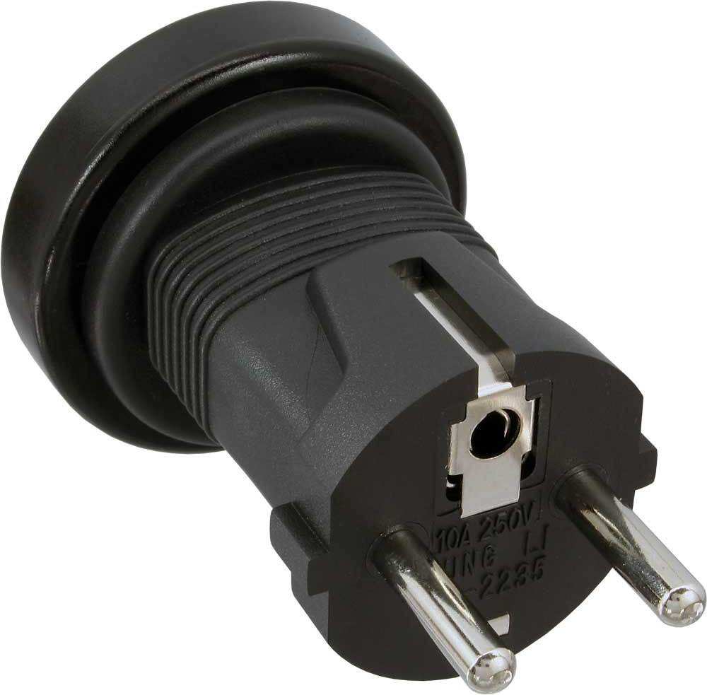 InLine reisadapter van Australisch stopcontact naar geaard stopcontact