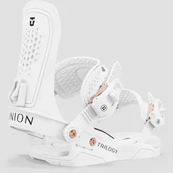 UNION Trilogy Snowboard-Bindung white Gr. L