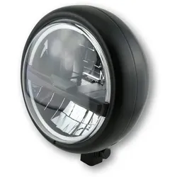 HIGHSIDER pro 5 3/4 Zoll Scheinwerfer Pecos Typ 5 LED Schwarz Untere Befestigung