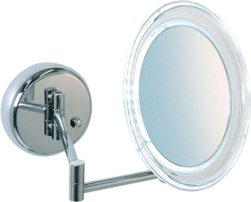 Bravat Cosmetic Mirror FLORIANA with Stable Double Articulated Arm 413810