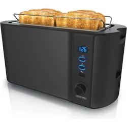 Arendo Langschlitz, Toaster, Schwarz