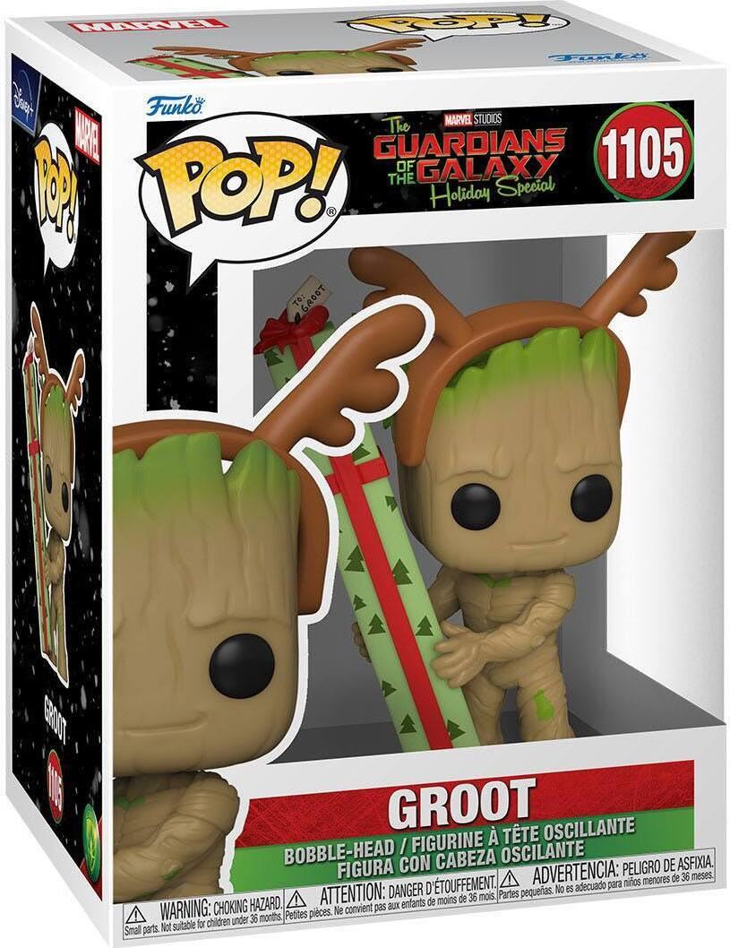 Funko Pop! Vinyl figuur Guardians of the Galaxy: Holiday Special - Groot 1105
