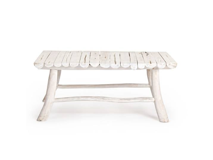 Table basse rectangulaire en teck l90