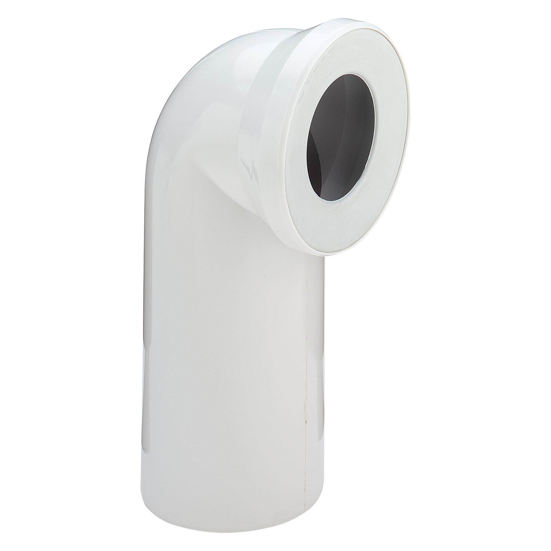 Viega WC-Anschlussbogen 3811 90Grad, DN 100, Kunststoff weiss (100551)