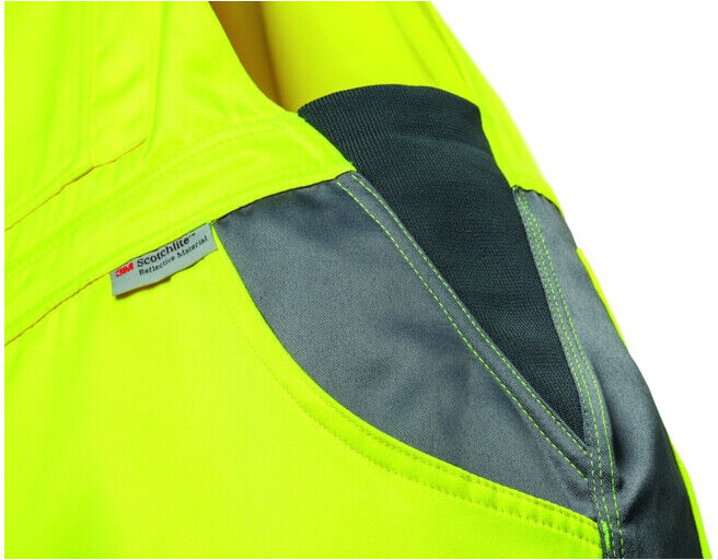 Elysee Pantalon de travail Colmar, T. 50, jaune/gris