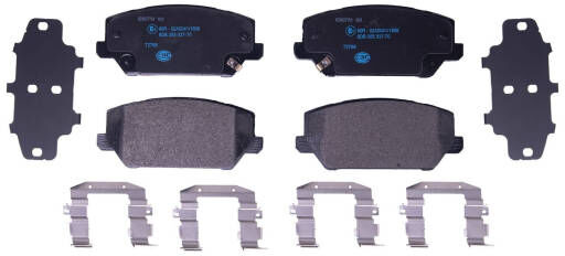 HELLA 8DB 355 037-701 Brake pad set