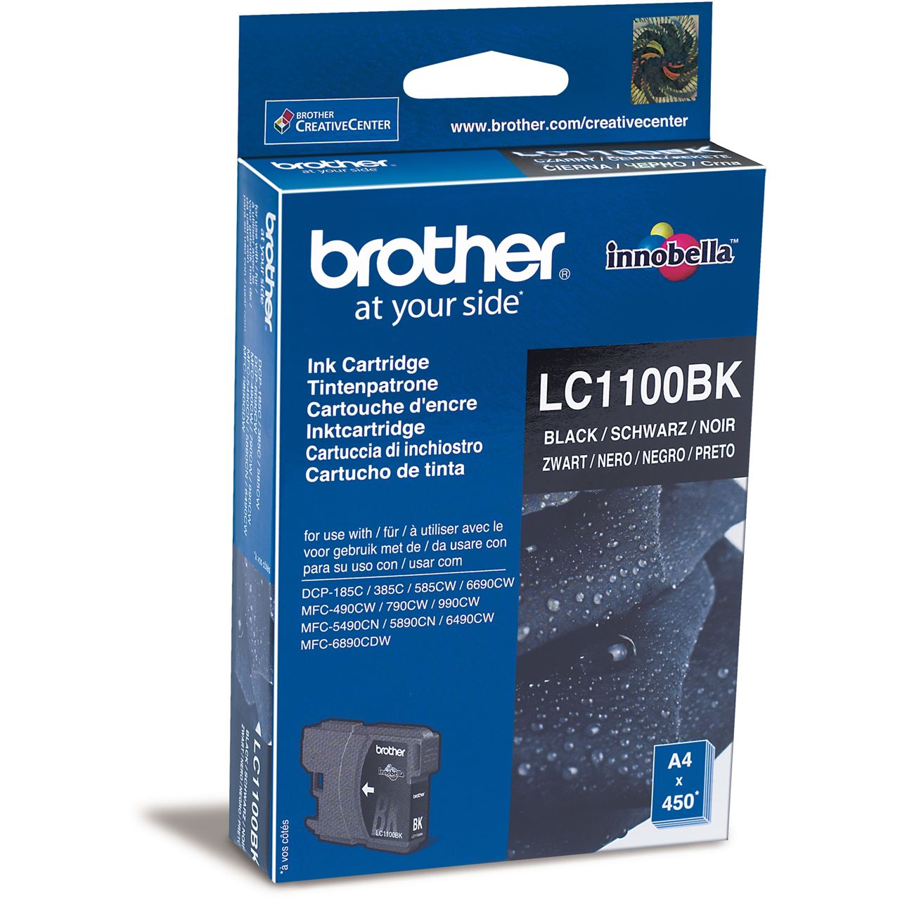 Brother Tinte LC1100BK schwarz