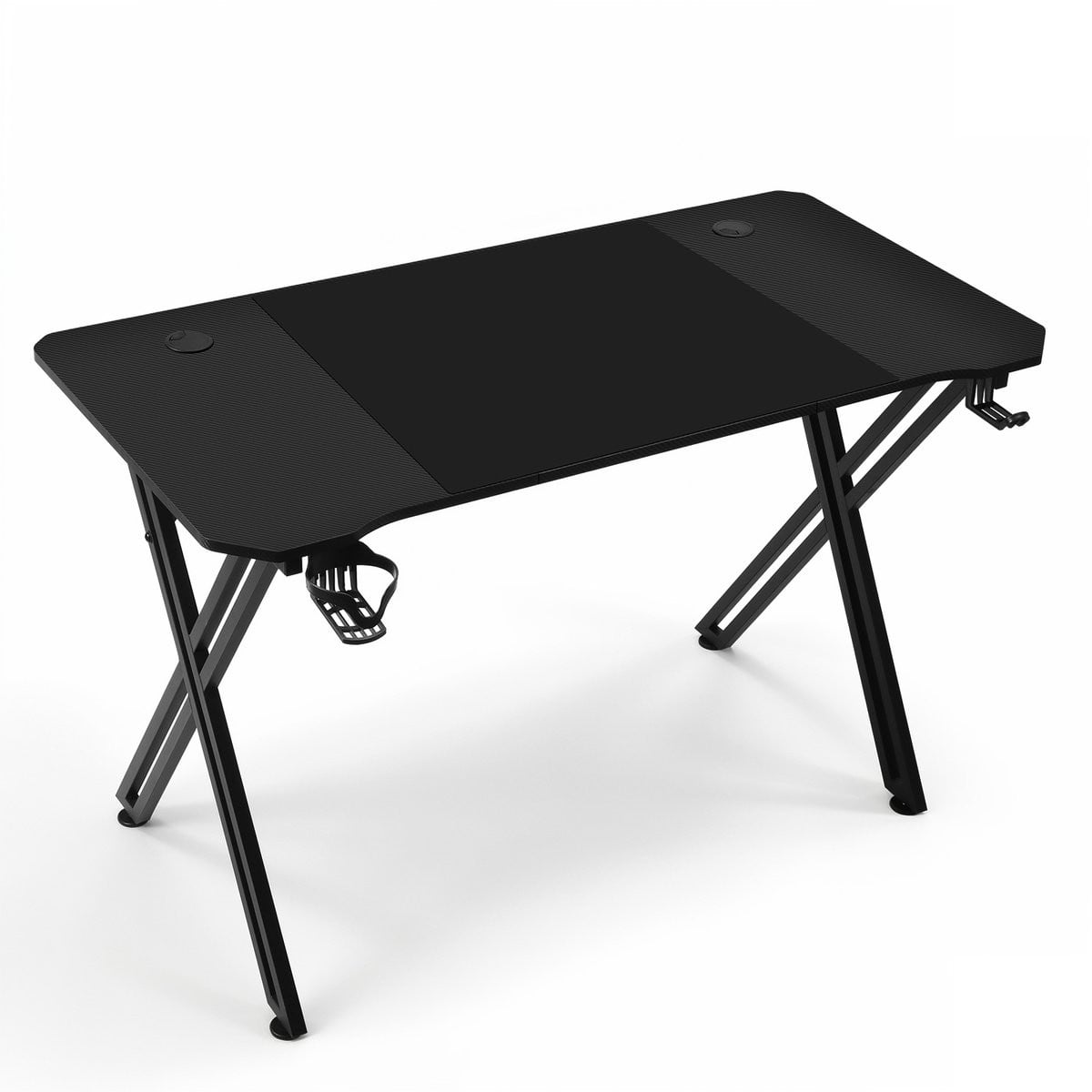 Gaming Bureau 120 cm met Stalen Frame en Carbonlook