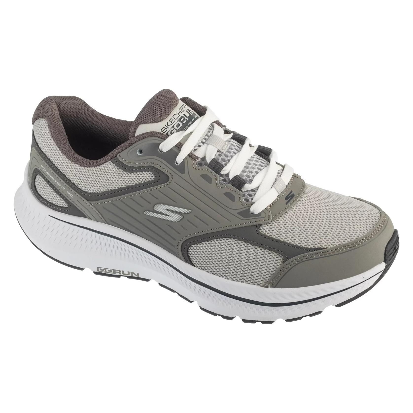 Skechers Go Run Consistent 2.0 Laufschuhe für Herren (43) (220866-GRY)