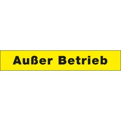 W 74449 - Warnschild: Außer Betrieb