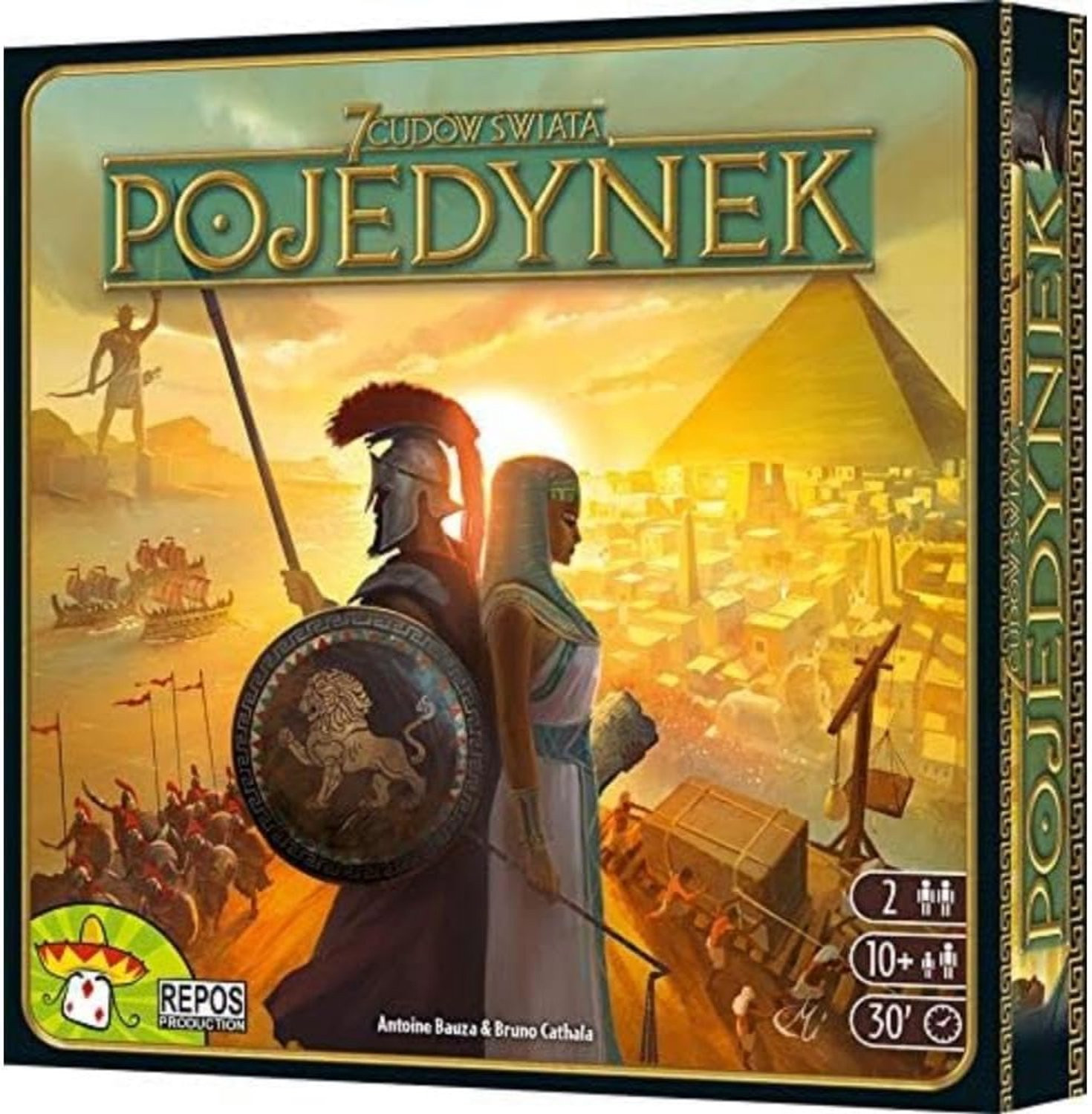 7 Wereldwonderen Duel: Strategisch Bordspel voor 2 Spelers