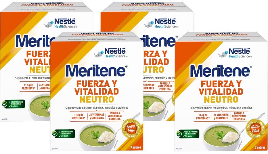 Meritene Fuerza y Vitalidad Neutro 4x7 Sobres