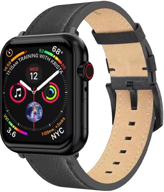 BRACELETE SWISSTEN LTHR 42-49M PR/PR